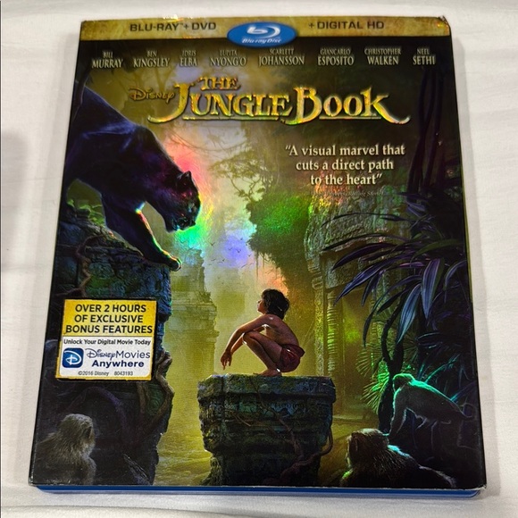 7 MOVIES/50$ The Jungle Book Blu-ray Disc - Picture 1 of 6